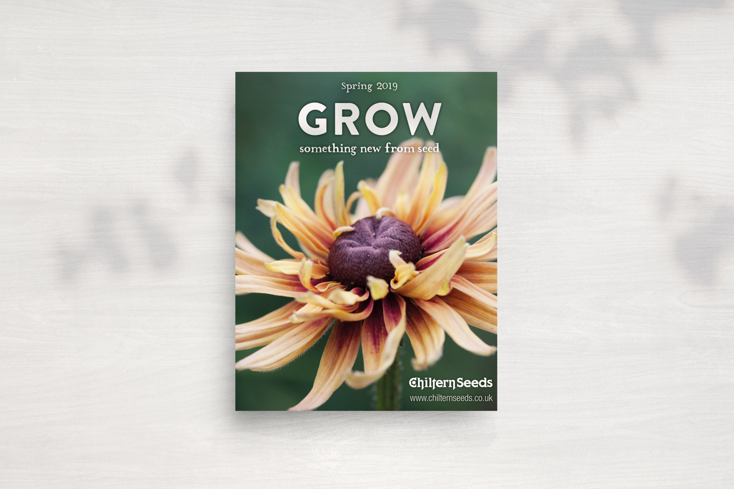 Chiltern Seeds Magazine Cover Design