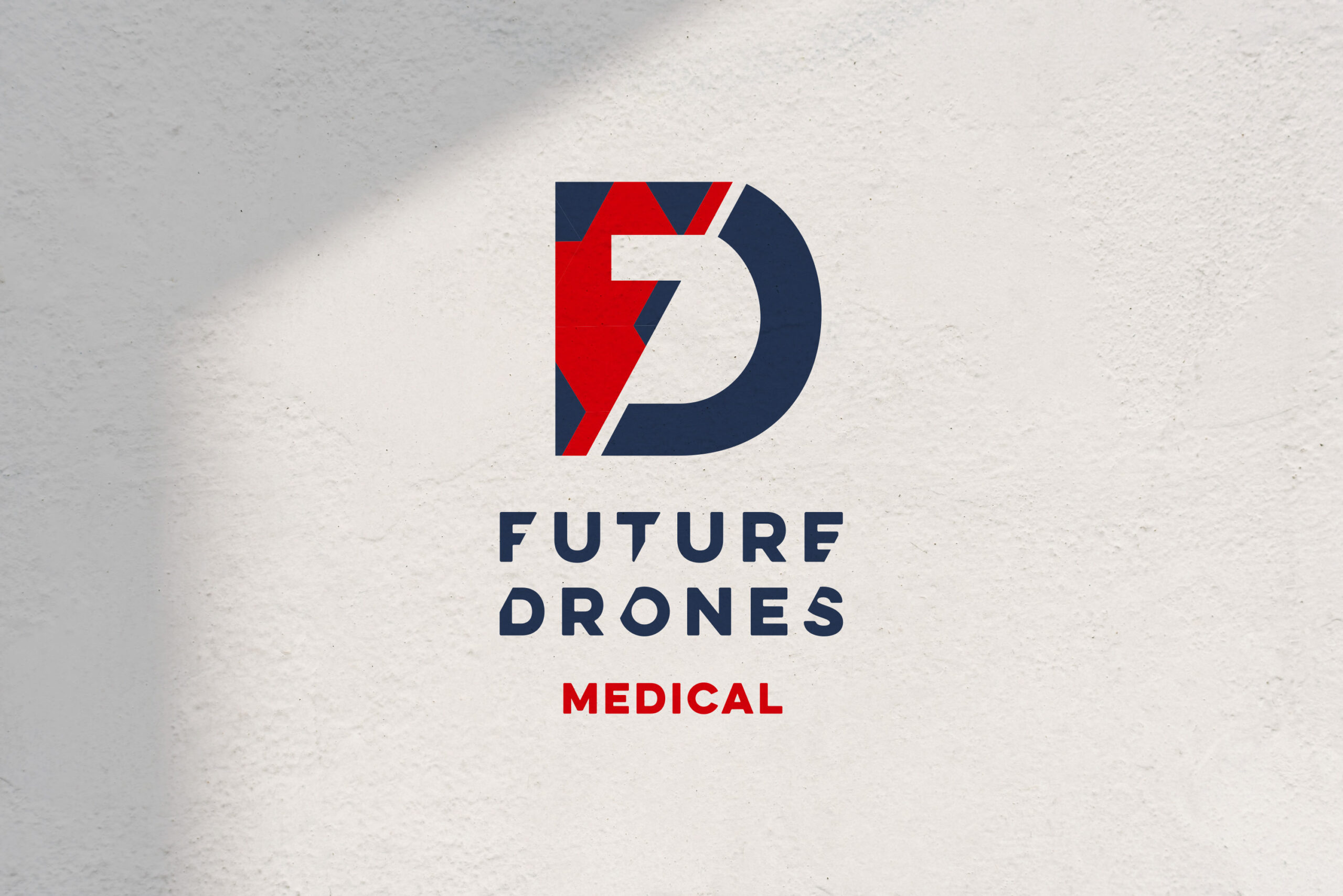 Medical drone logo
