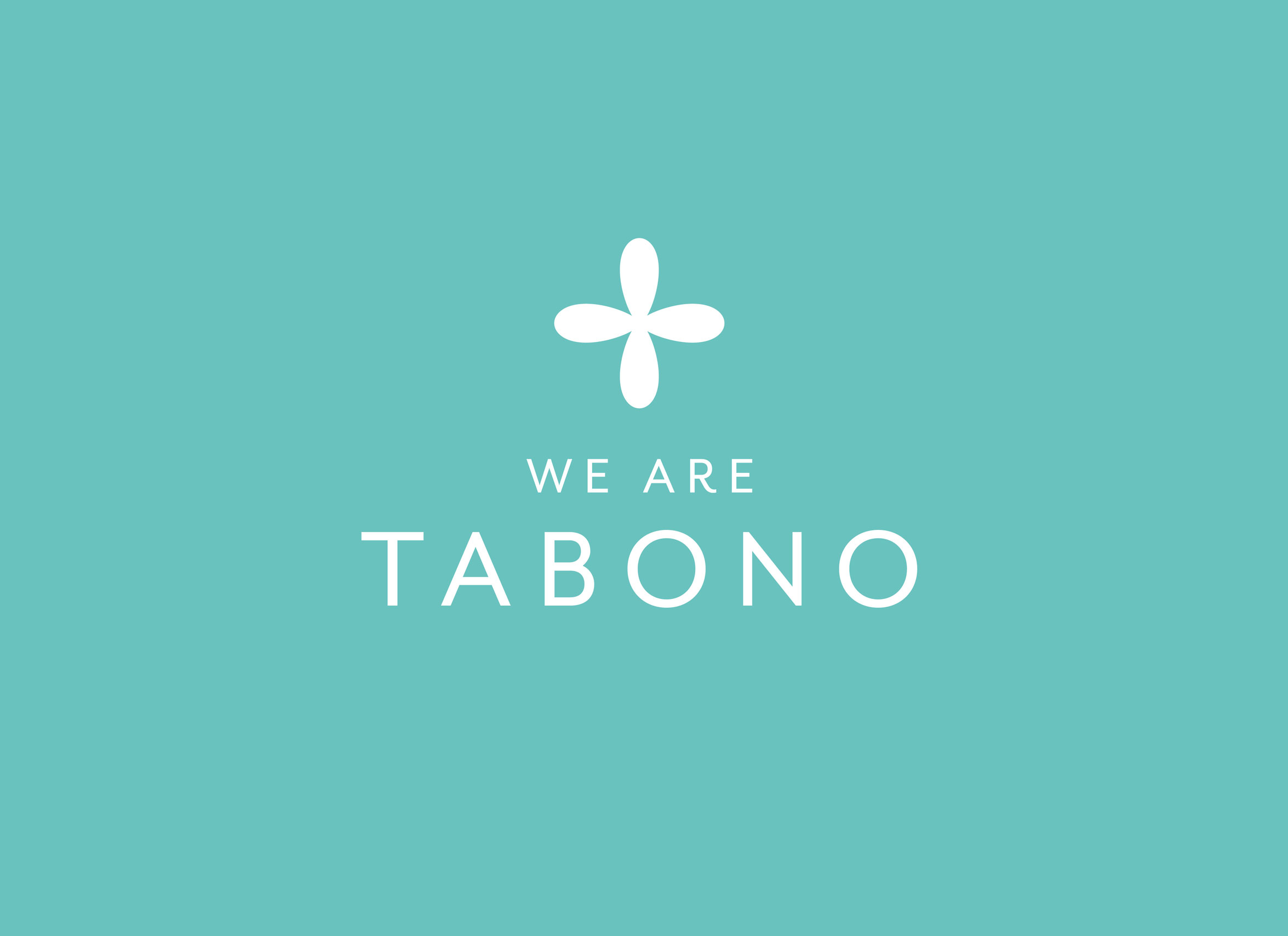 Green We Are Tabono logo